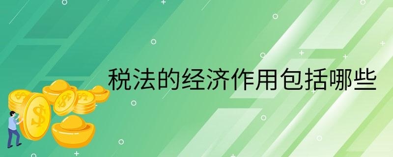 税法的经济作用包括哪些