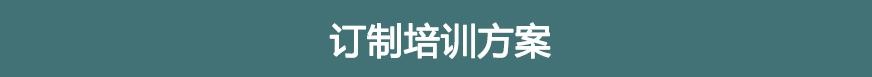 订制培训方案