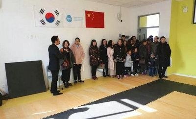 湖州帕丁顿双语学校首届开放日：跆拳道
