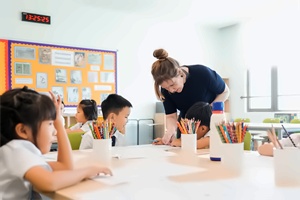 广州博萃德学校课堂