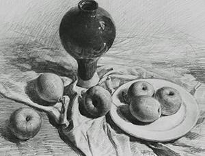 人物速写的线条表现