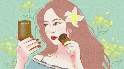 化妆的步骤