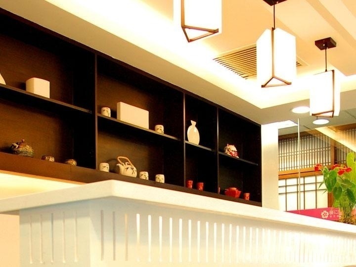 樱花国际日语休息区图片