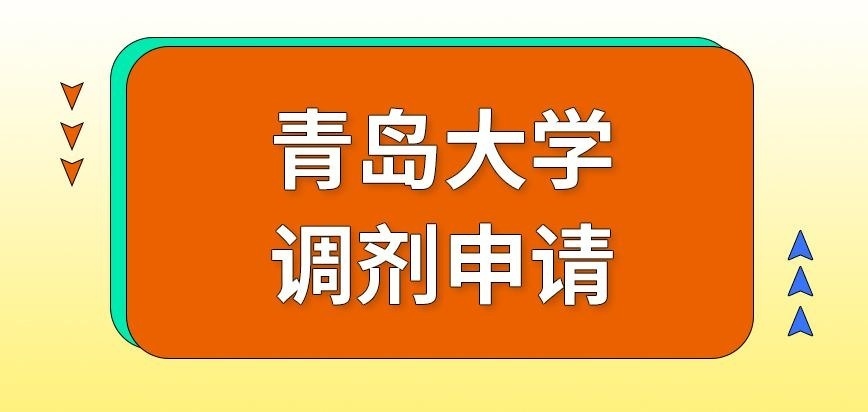 青岛大学在职研究生调剂在哪填申请