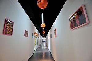 上海常青日本高中课程中心走廊