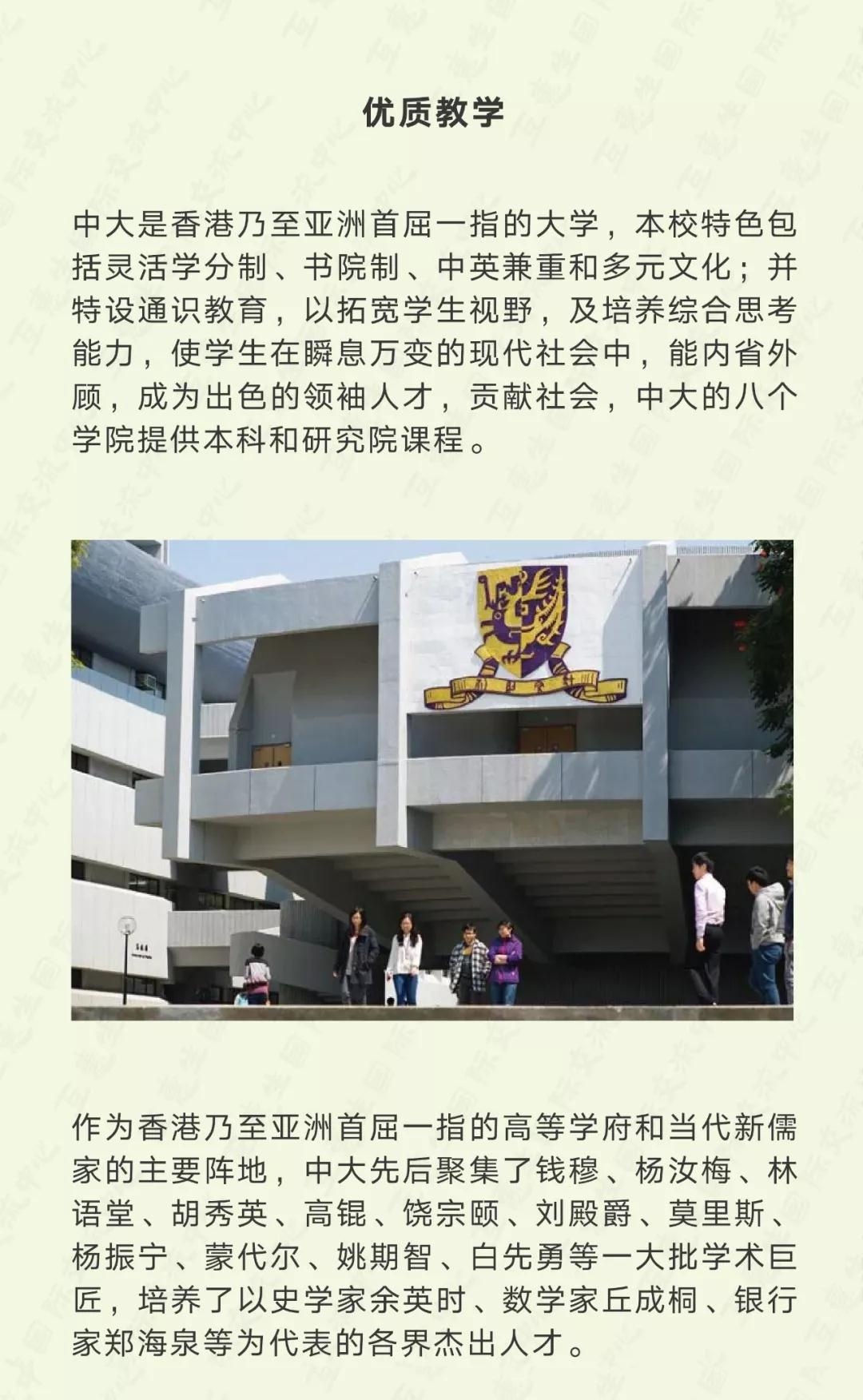 香港中文大学热门专业介绍