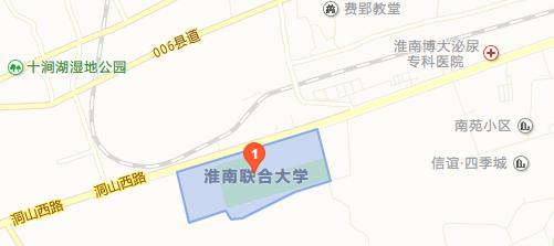 淮南地图