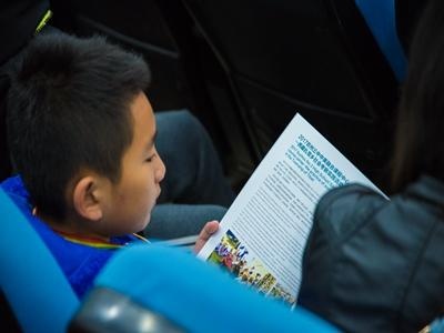 开放日现场学生