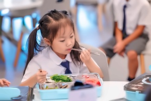 广州博萃德学校就餐