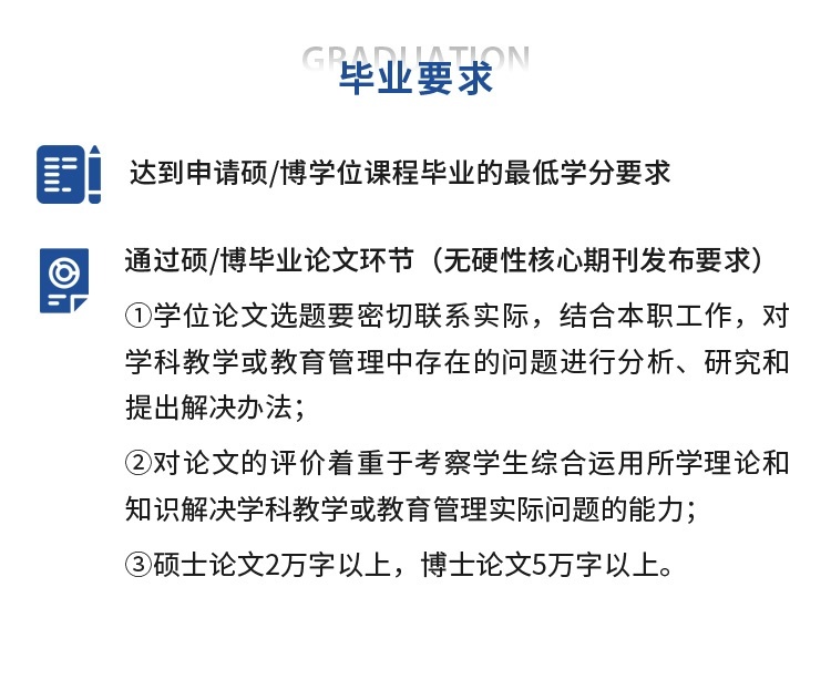 毕业要求