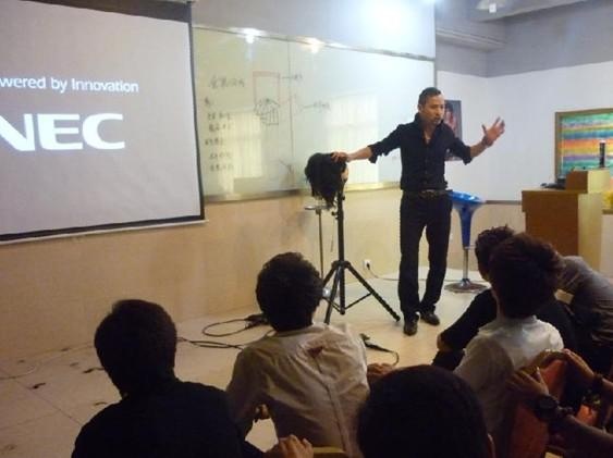 广州尚艺风格吹风课堂现场