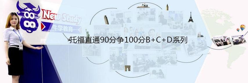 托福直通90分争100分B+C+D系列