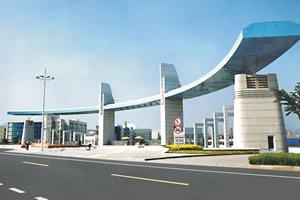 温州大学出国留学校园环境校门