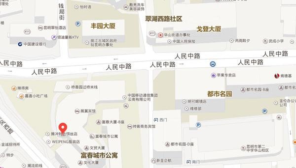 昆明恒企五华校区地址-百度地图