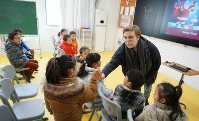 湖州帕丁顿双语学校首届开放日：外教体验课程