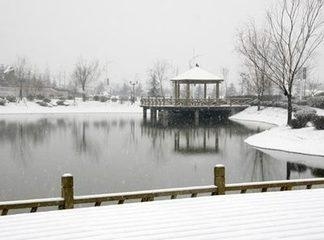 校园一角之雪景