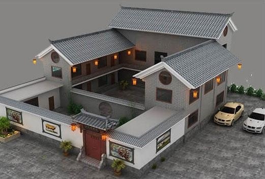 西安3d建筑