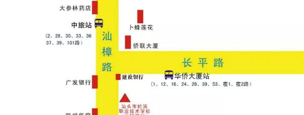汕头鮀滨职业技术学校地址在哪里