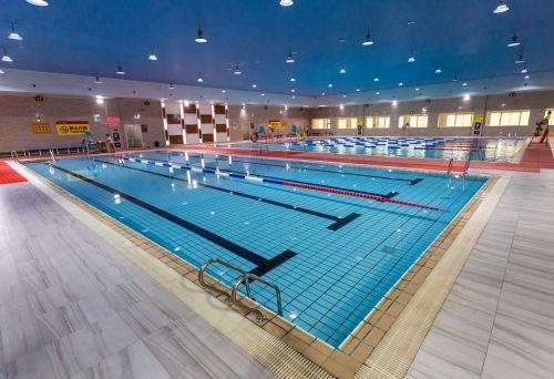 中加枫华国际学校游泳池