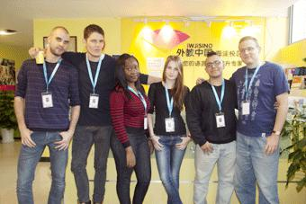 北京外教中国老师合影