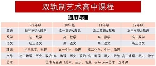上海常青藤双轨制艺术高中通用课程.jpg