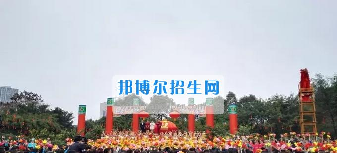 资阳师范学校200余生走进资阳春节特别节目演出