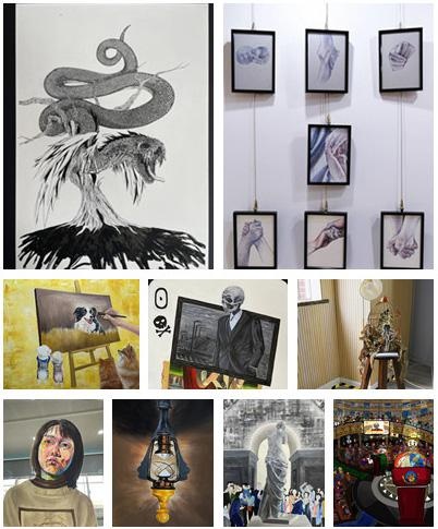 苏州园外国际高中艺术作品展