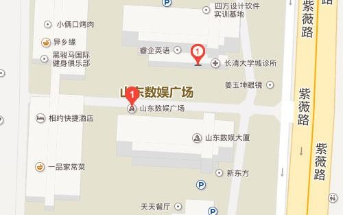 济南欧风长清校区地址——百度地图