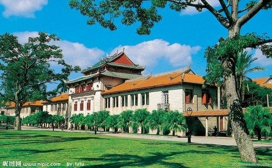厦门大学校园一景
