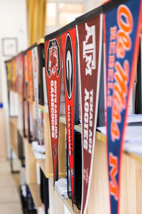 升学指导中心一角