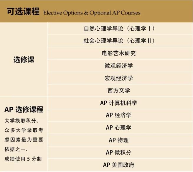 课程设置