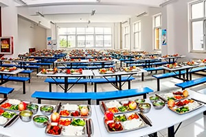 北京怀柔索兰诺中学食堂