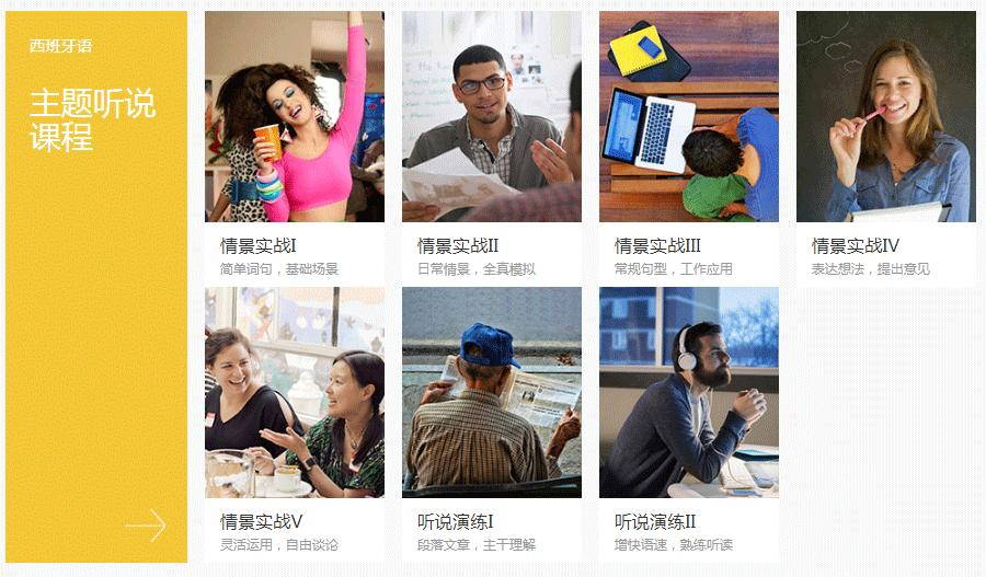 欧那西班牙语课程设置