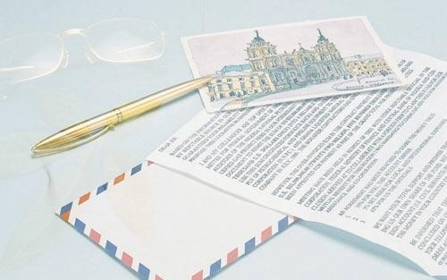 英语作文给笔友写一封信