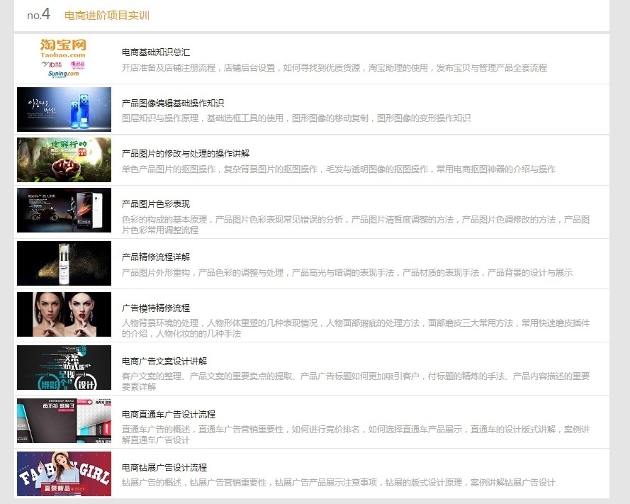 电商进阶项目实训