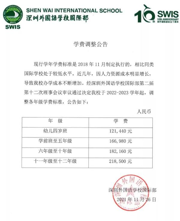 深圳外国语学校国际部
