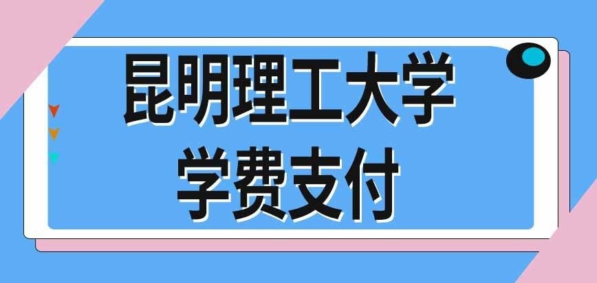 昆明理工大学在职研究生学费怎样支付