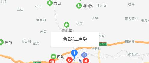  勉县二中地址在哪里