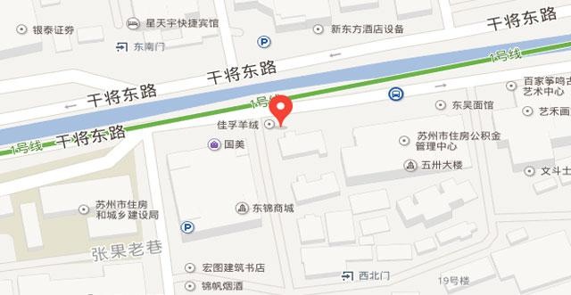 苏州昂立日语教育-百度地图