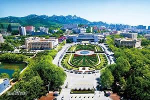 青岛大学出国留学校园环境俯瞰校园