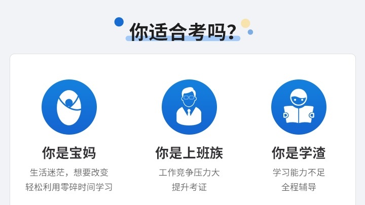 你适合考吗