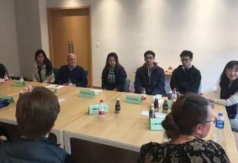 美国洛杉矶核桃谷学区代表访问蒙特沃德高中上海校区