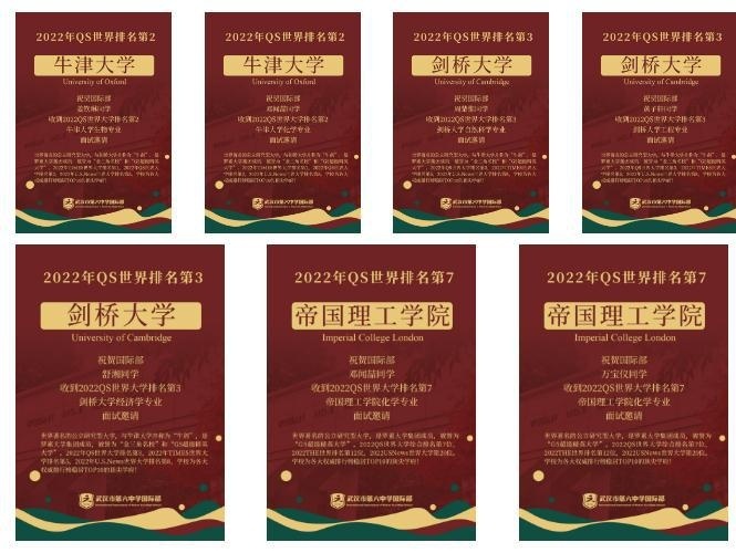 2022年武汉六中国际部中加班春季班招生