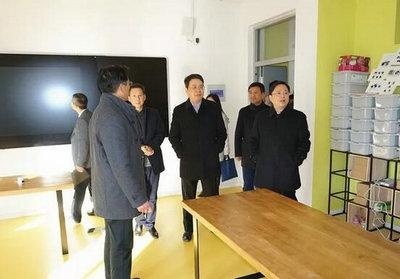 湖州市委常委副市长高屹一行莅临湖州帕丁顿双语学校检查工作