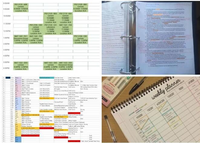 Grace的大学课表和笔记.jpg