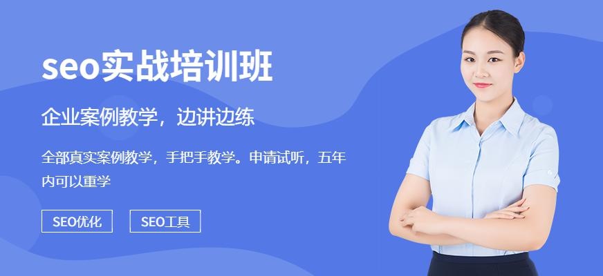 seo推广实战培训