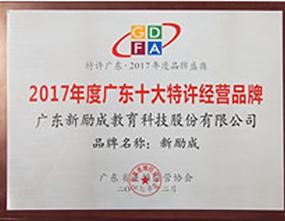 十大特许经营品牌