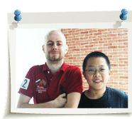 上海外教中国学科英语一对一培训师生合影