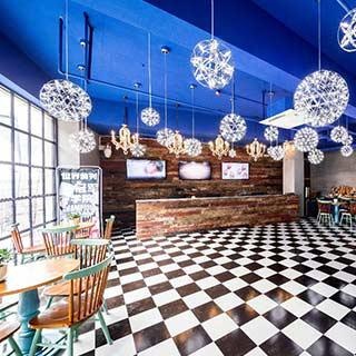 西安校区休闲区