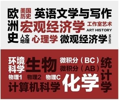 闵行汇点高中开设的AP课程.jpg